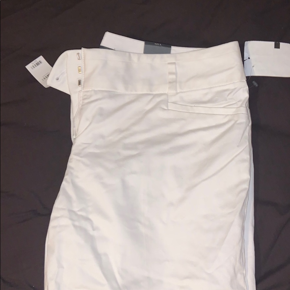 White Business Pencil Pants NWT
